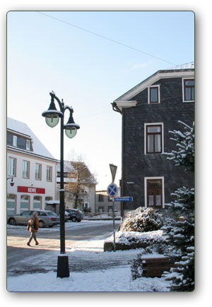 Haus mit der Ferienwohnung